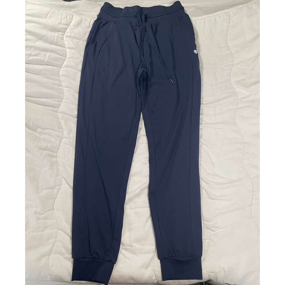 G Gradual Womens Navy Blue Athletic Joggers Pockets Drawstring Pants Size XS - Picture 2 of 6